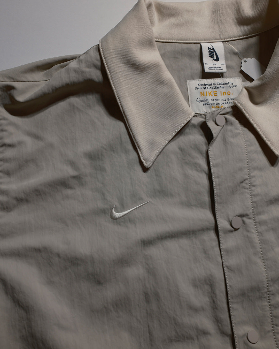 Fear of God x Nike Warm Up Button Up