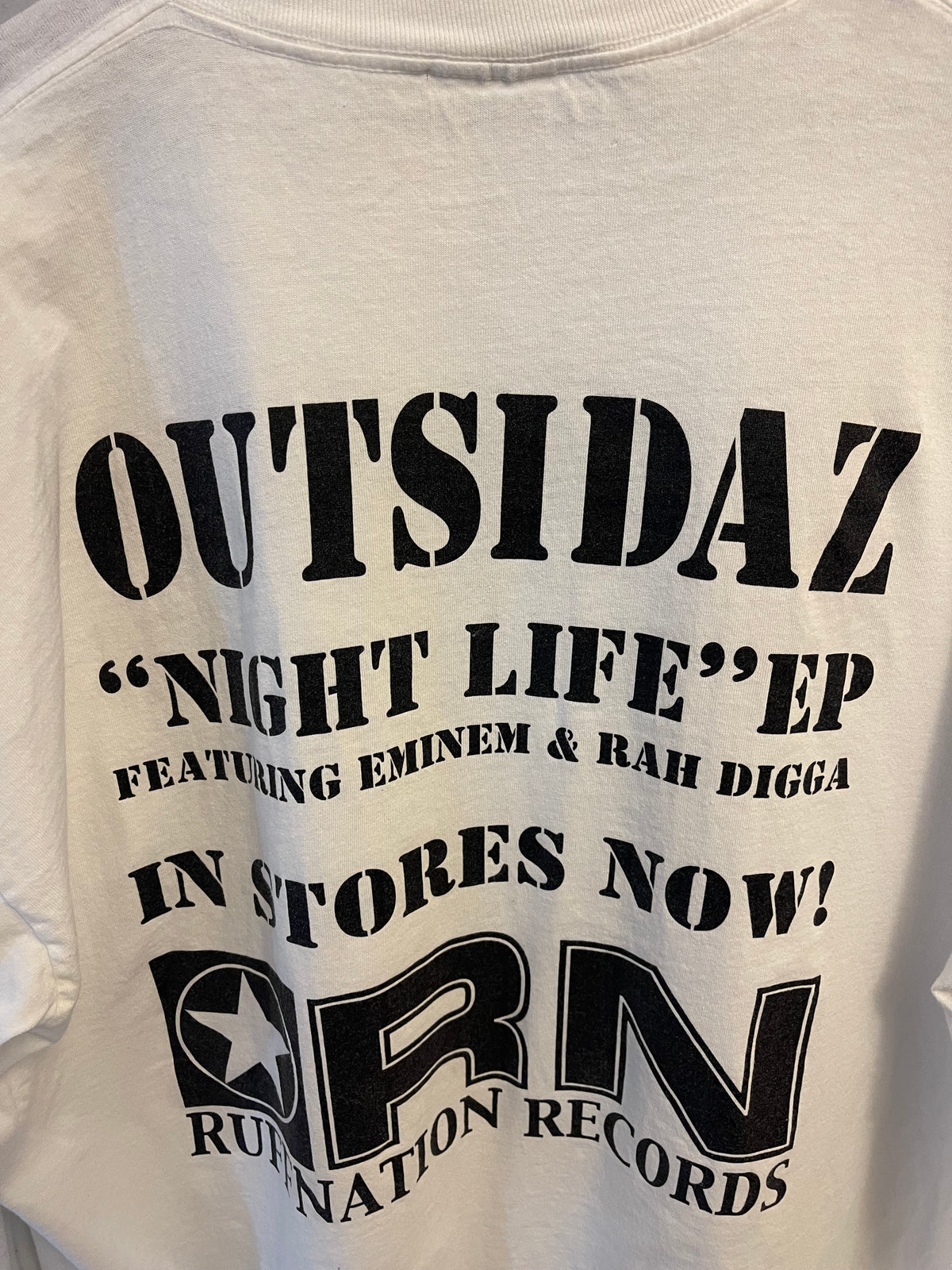 Vintage 2000 The Outsidaz Night Life Eminem EP Rap T-shirt