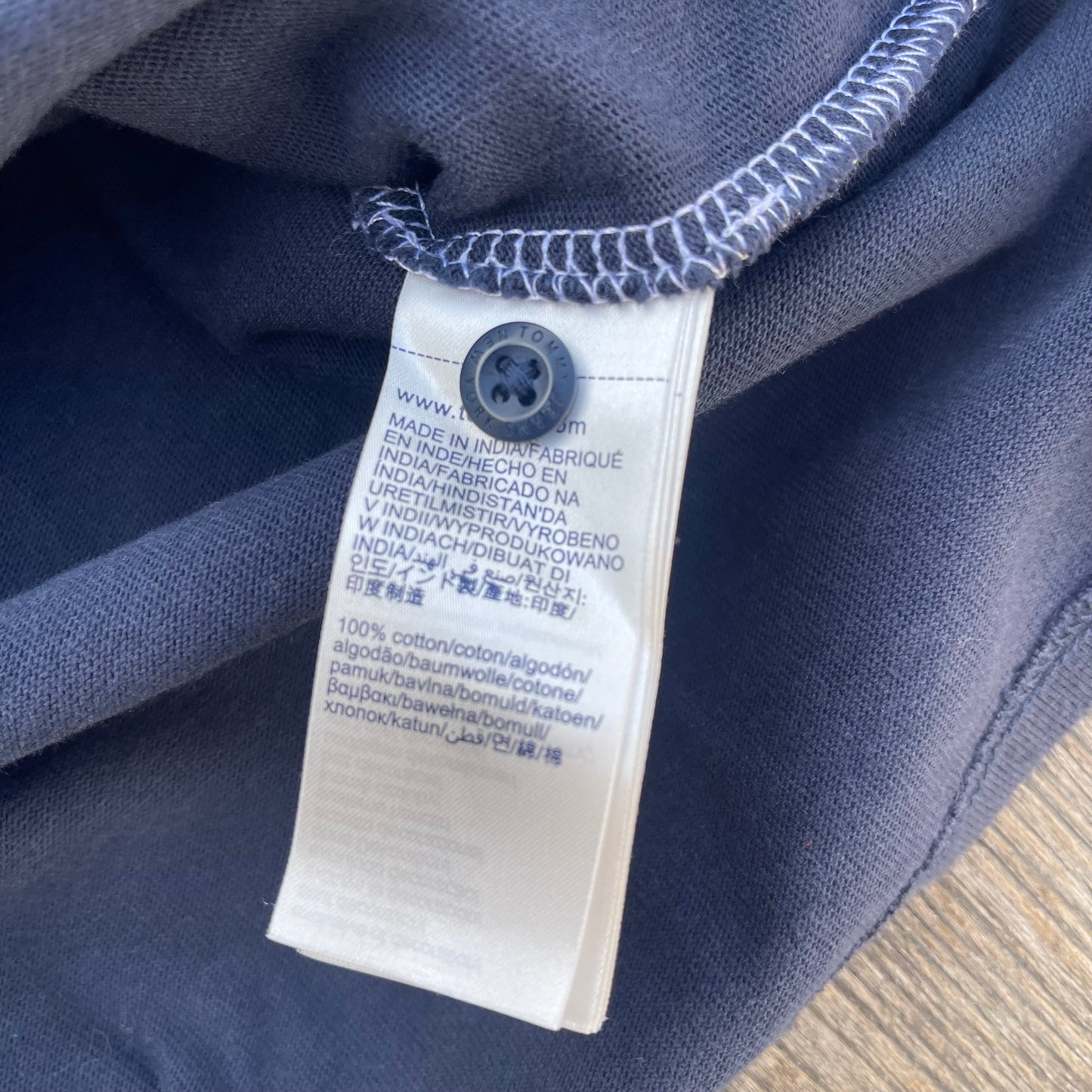 Tommy Jeans Relaxed Fit Long Sleeve Polo Shirt