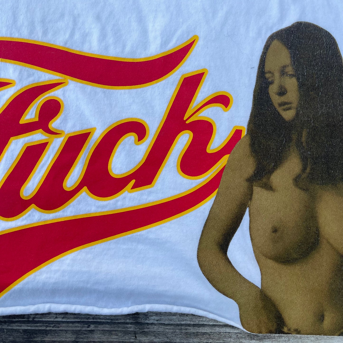 FW24 Supreme x Hysteric Glamour Fuck T-shirt