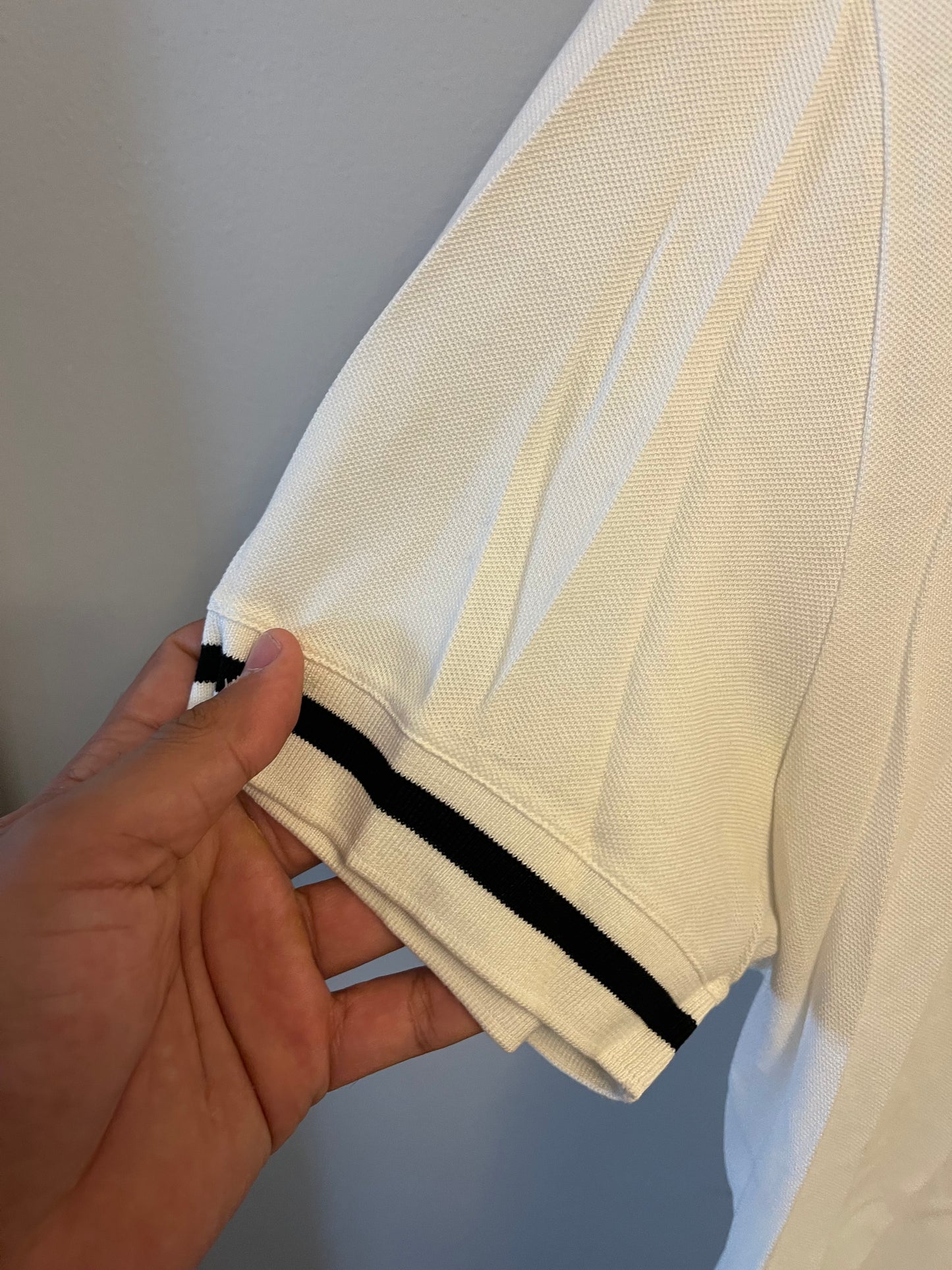 Gianni Versace Leather Pocket Polo