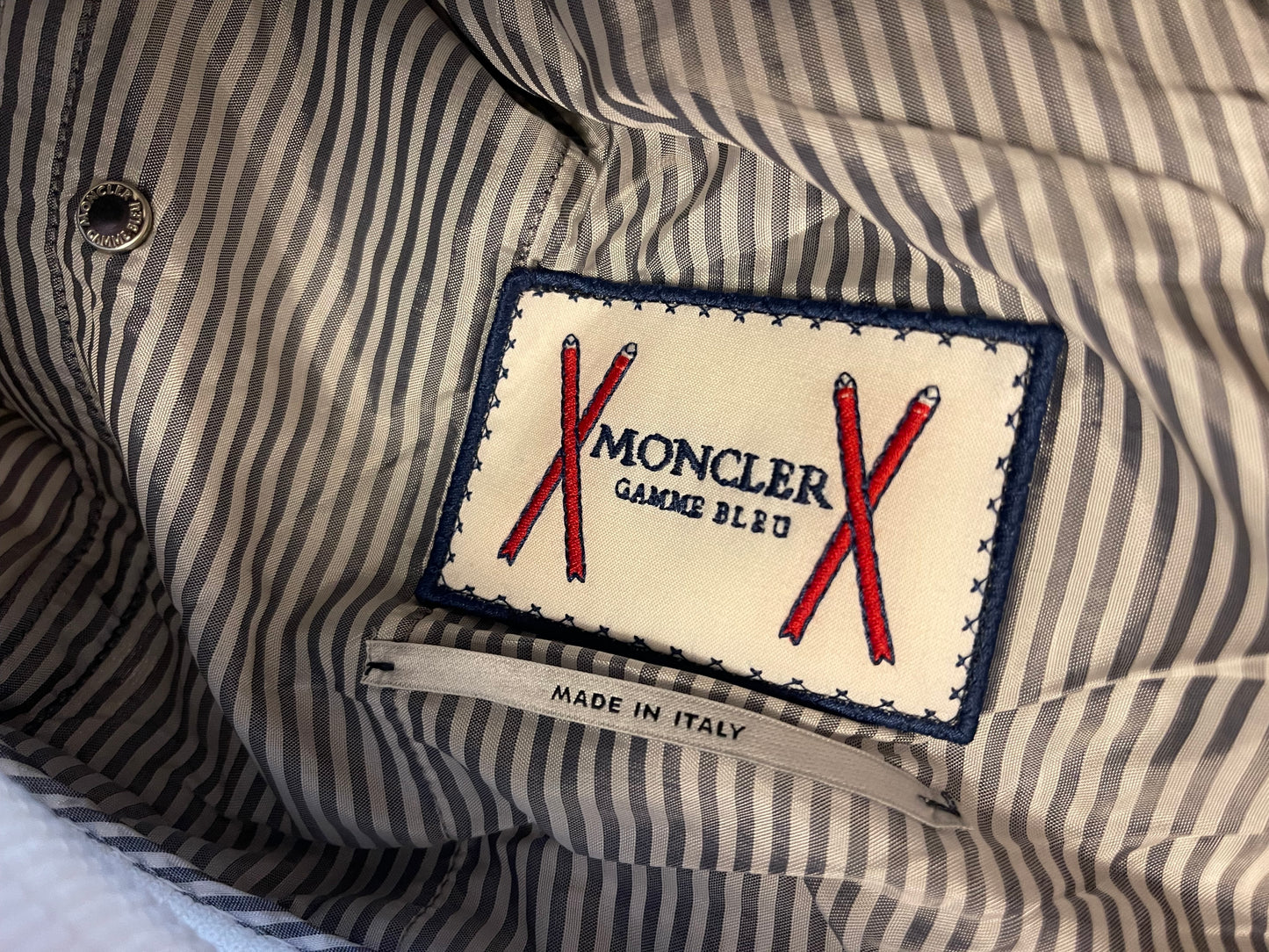 Moncler Gamme Bleu Quilted Padded Cardigan