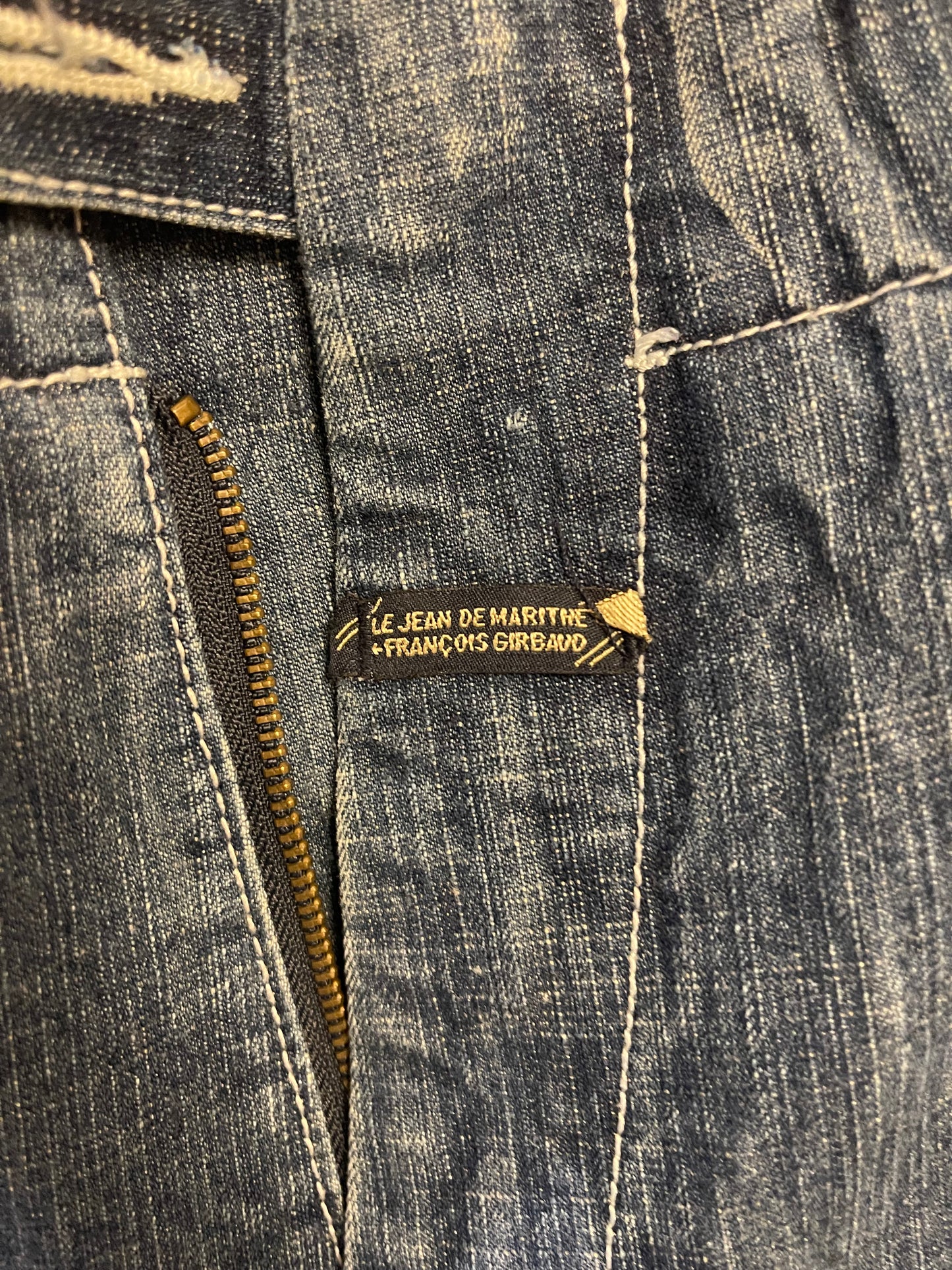 Marithe + Francois Girbaud Baggy Denim Cargo Pants
