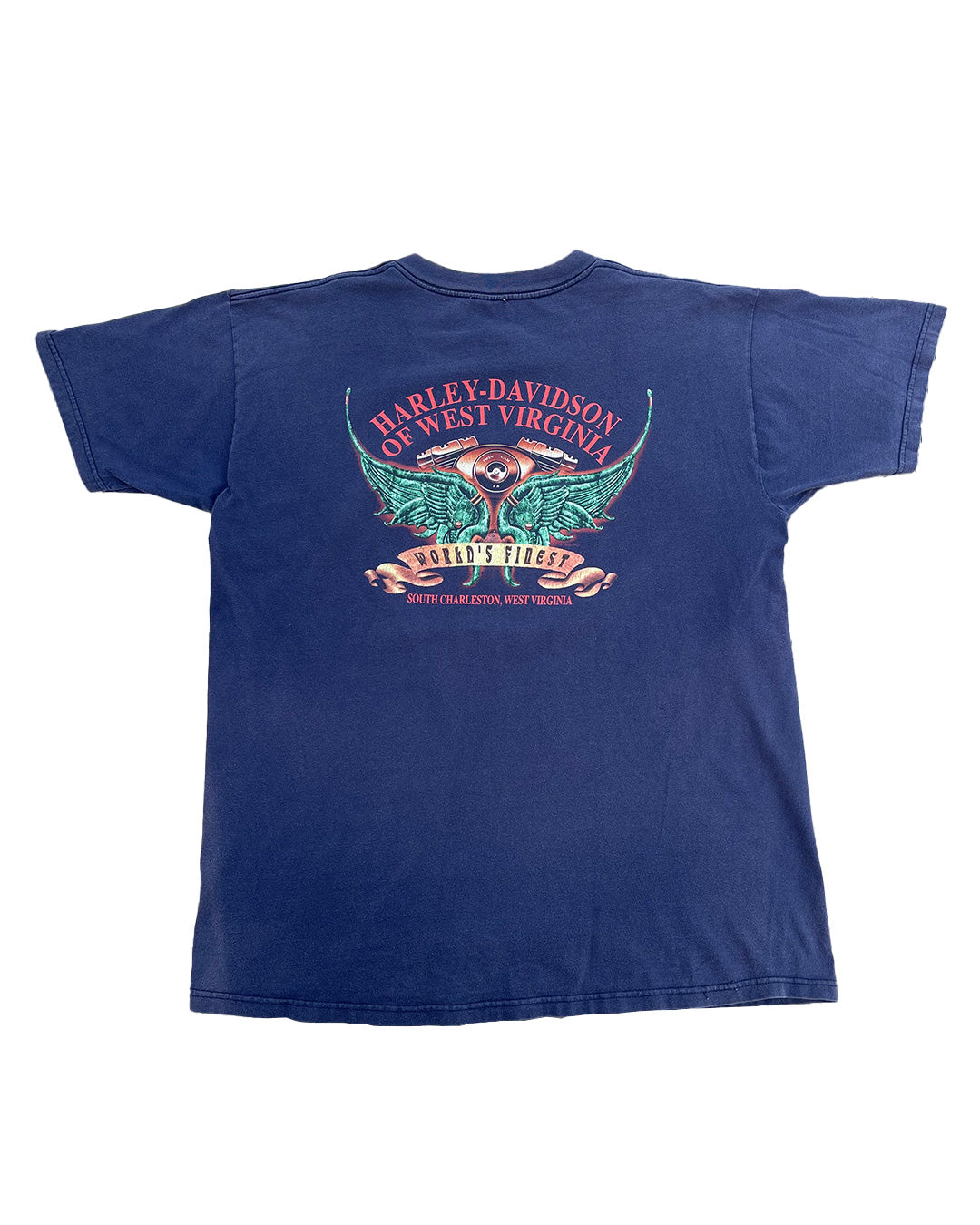 1999 Harley Davidson Fat Boy West Virginia T-shirt