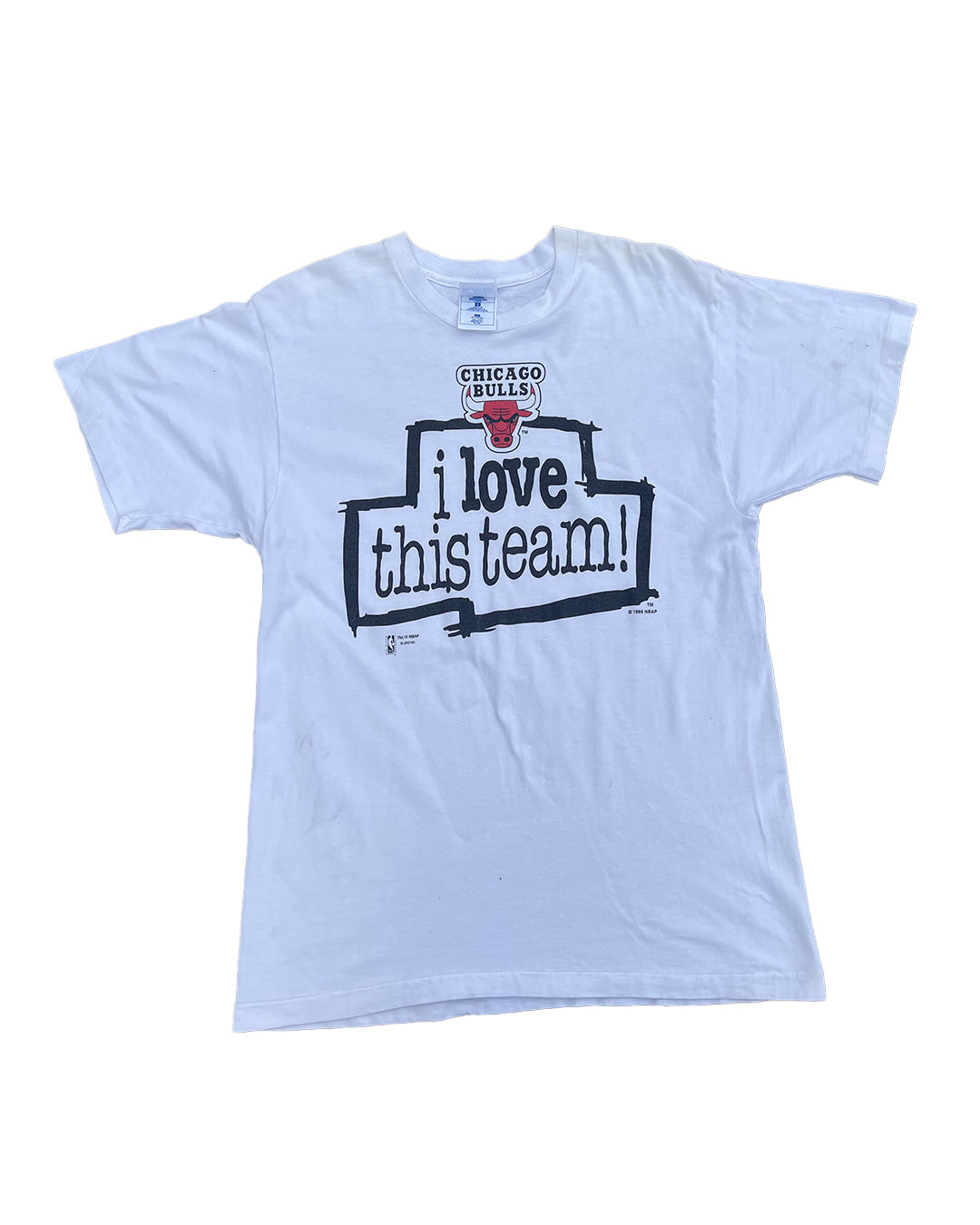1995 NBA Chicago Bulls I Love This Team T-shirt