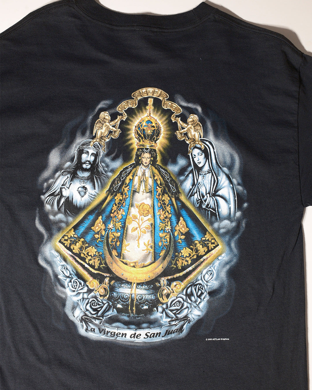2000 Aztlan La Virgen De San Juan T-shirt