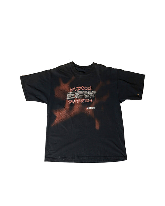 Vintage ECW Hardcore Revolution Acclaim Video Game T-shirt