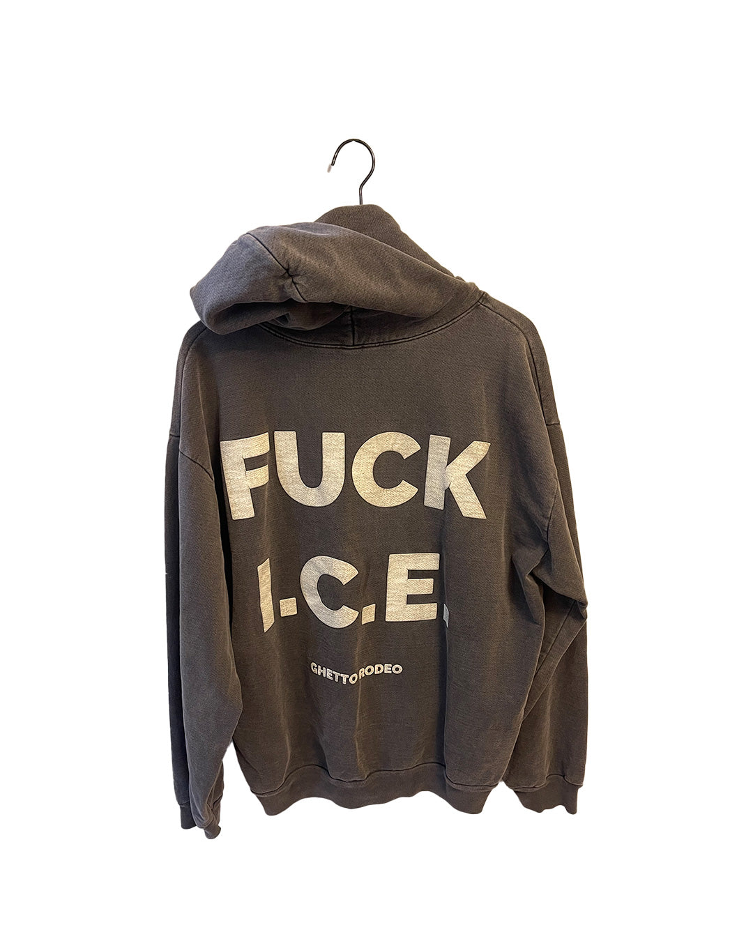 Ghetto Rodeo Fuck ICE No One is Illegal On Stolen Land Hoodie