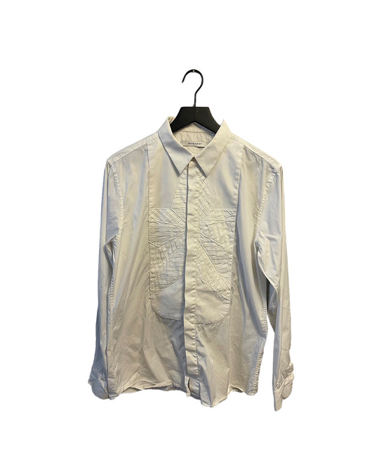 Givenchy Paris Made in Italy Collard Shirt