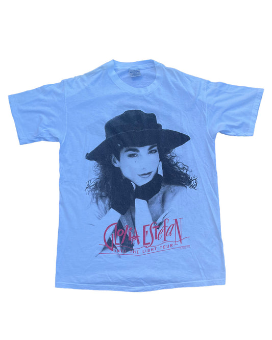 1991 Gloria Estefan Into the Light Tour T-shirt
