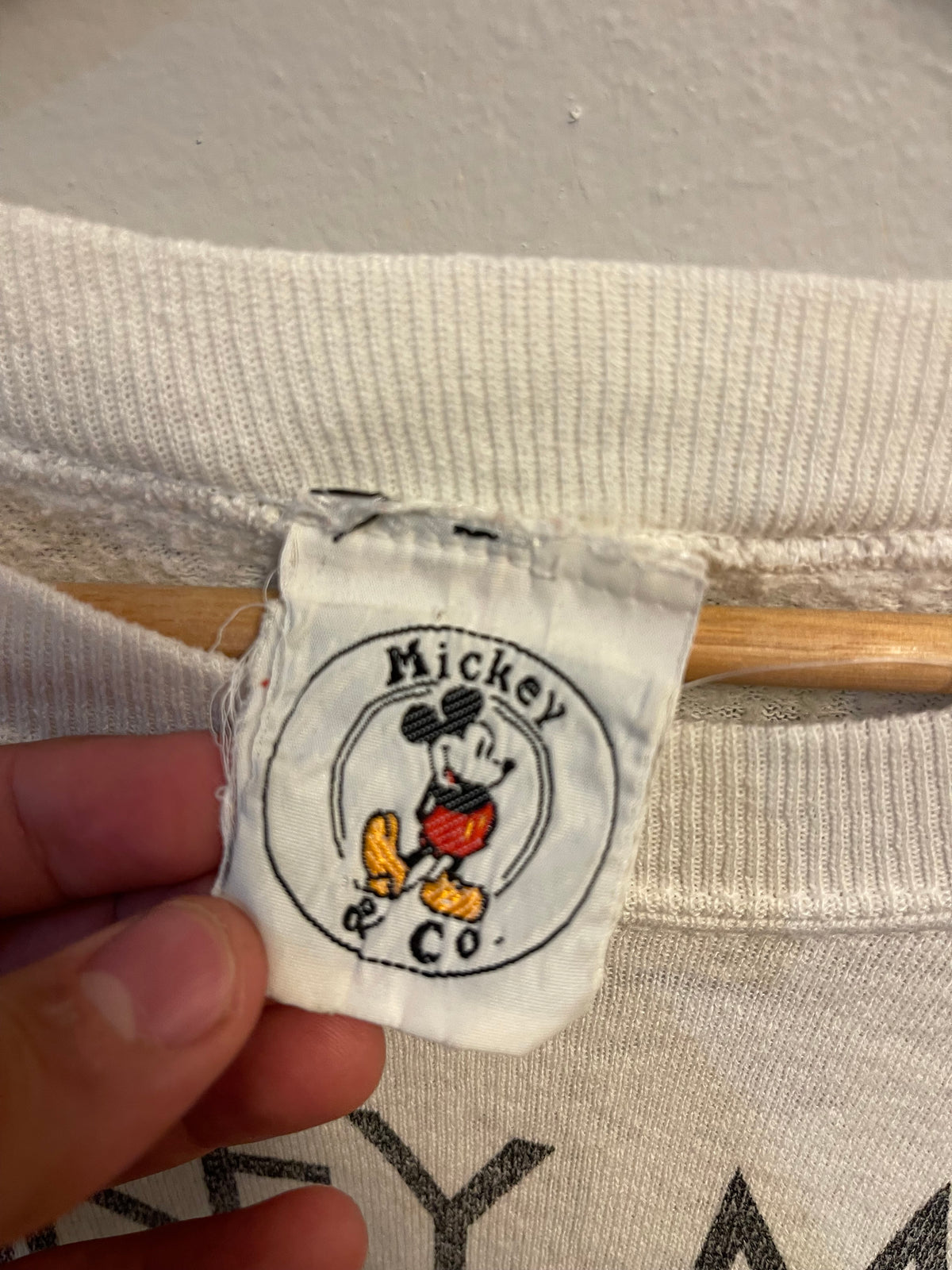 Vintage Mickey & Co. Mickey Mouse Crewneck