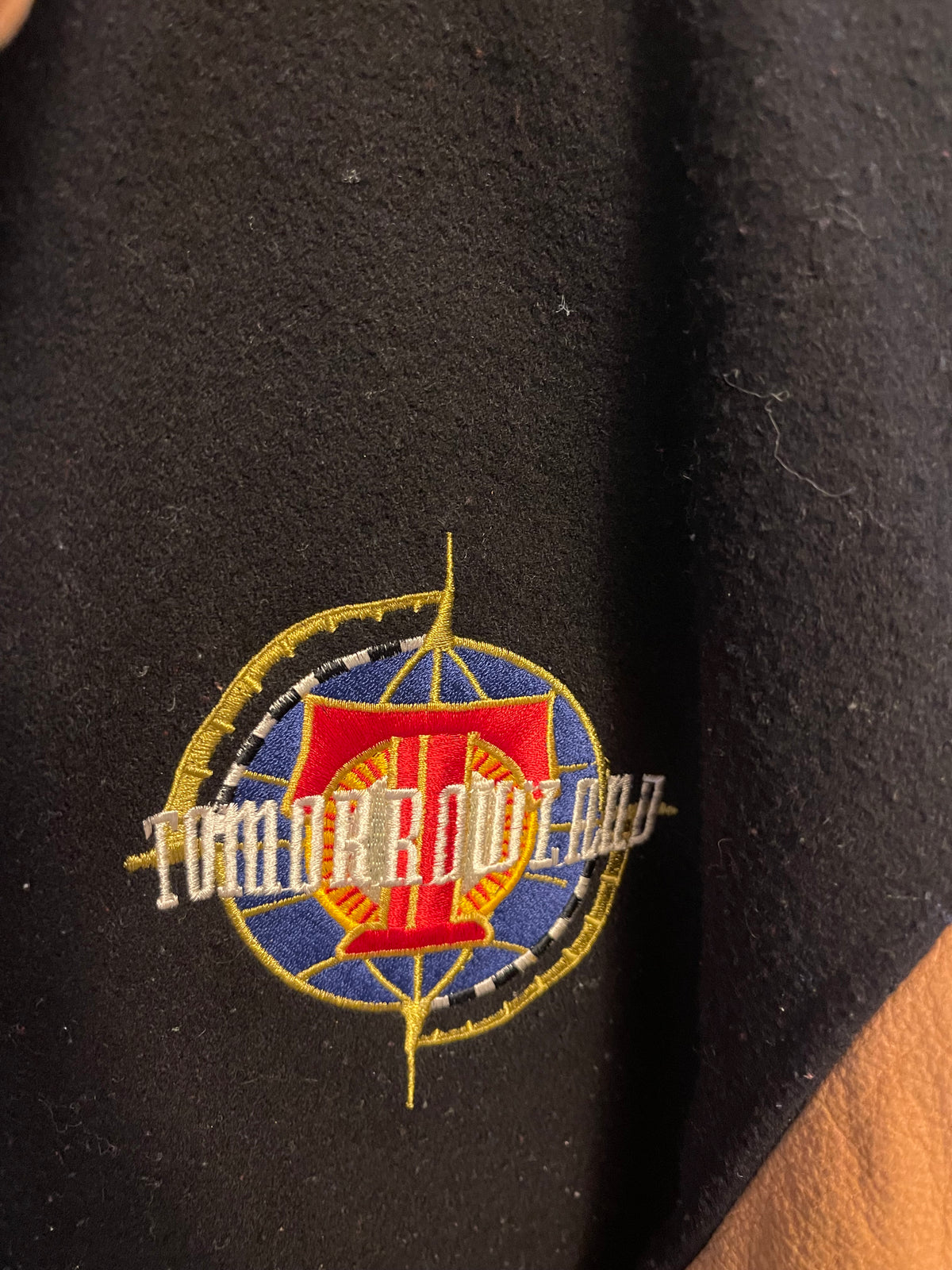Vintage 90s Disneyland Tomorrowland Bomber Jacket