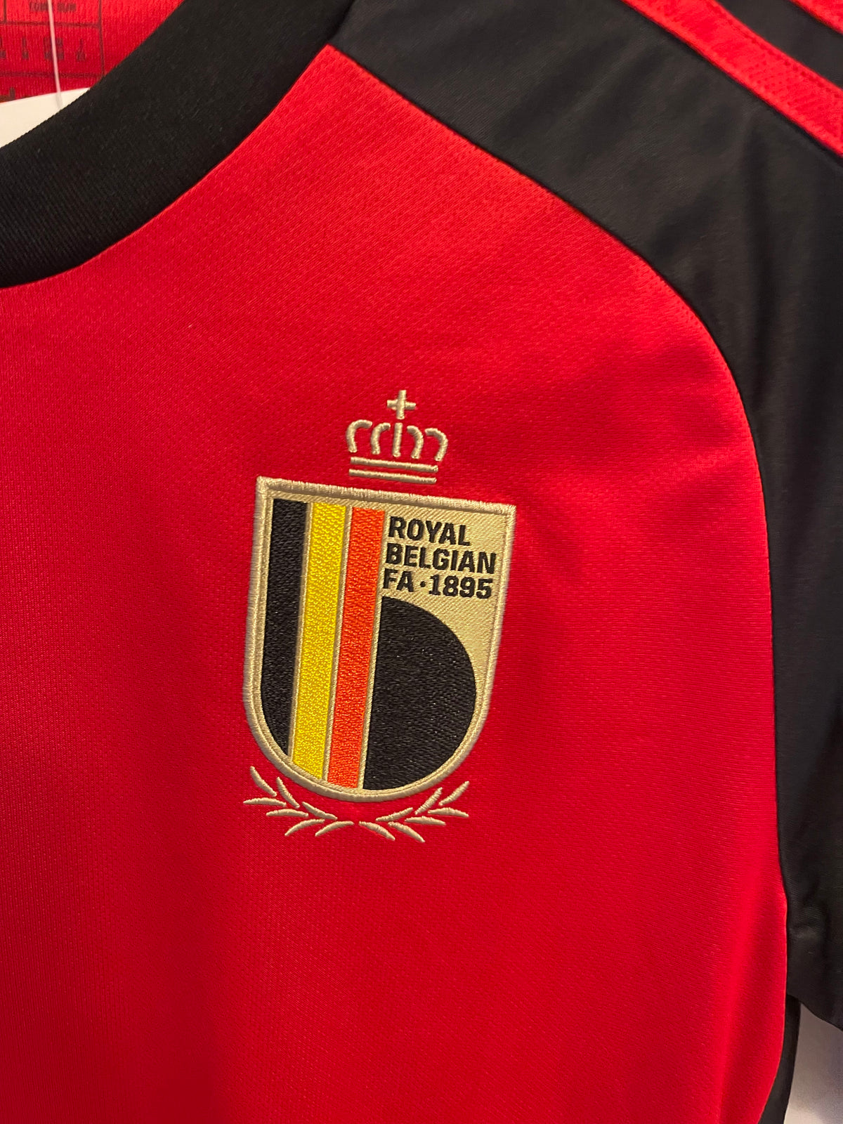 2022 Adidas Belgium Royal Belgian Soccer Jersey