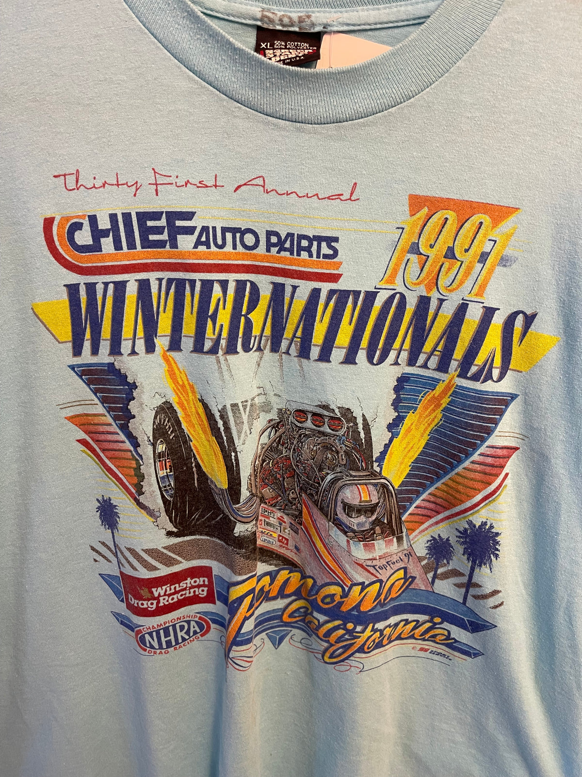 1991 Winternationals Drag Racing Pomona, California T-shirt