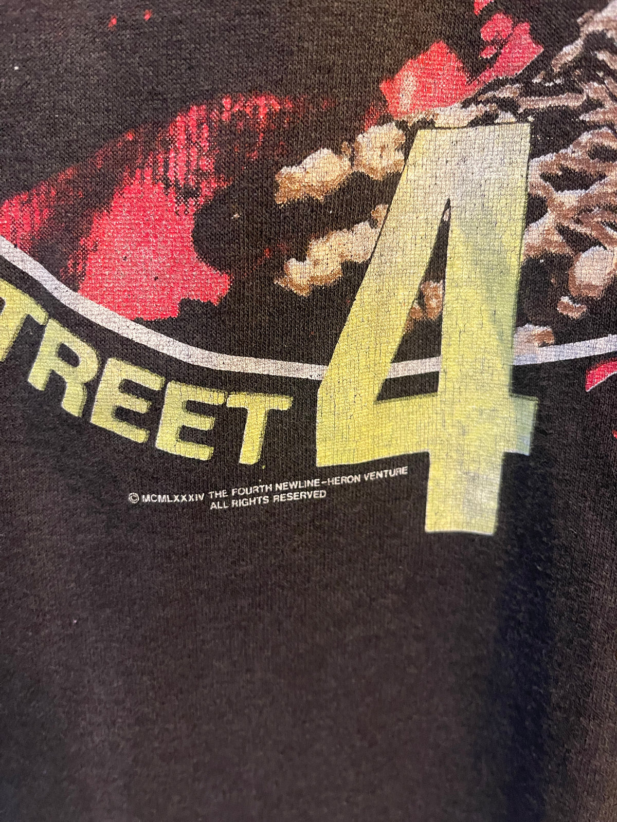 1984 A Nightmare on Elm Street 4 The Dream Master T-shirt