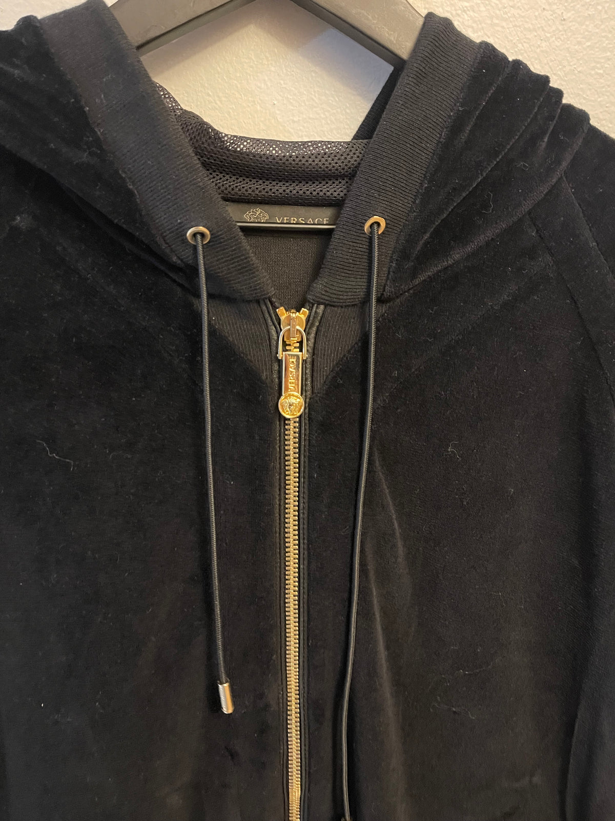 Gianni Versace Medusa Zipper Hoodie