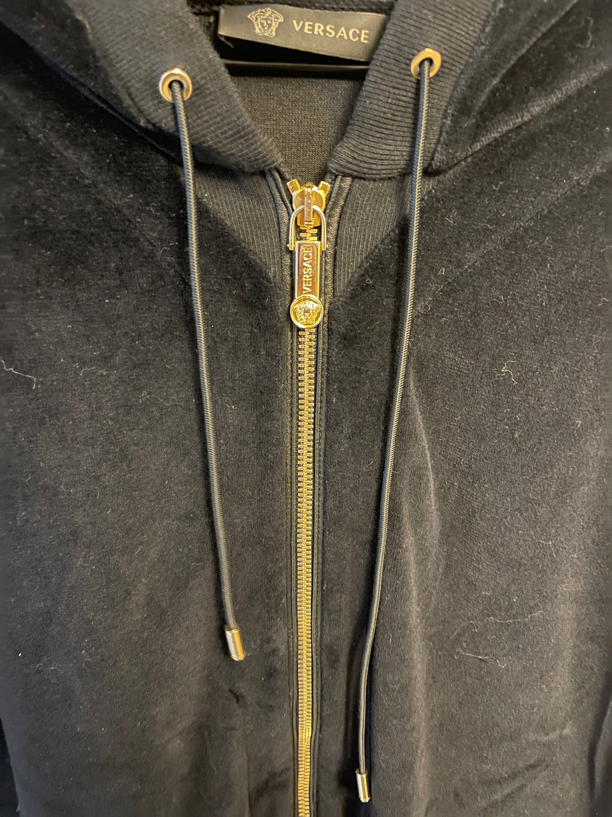 Gianni Versace Medusa Zipper Hoodie
