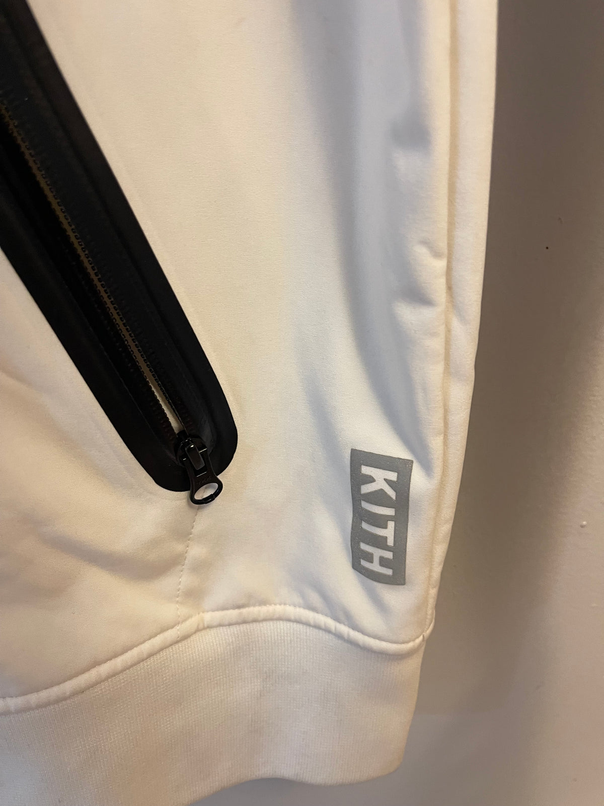 KITH White Windbreaker Jacket