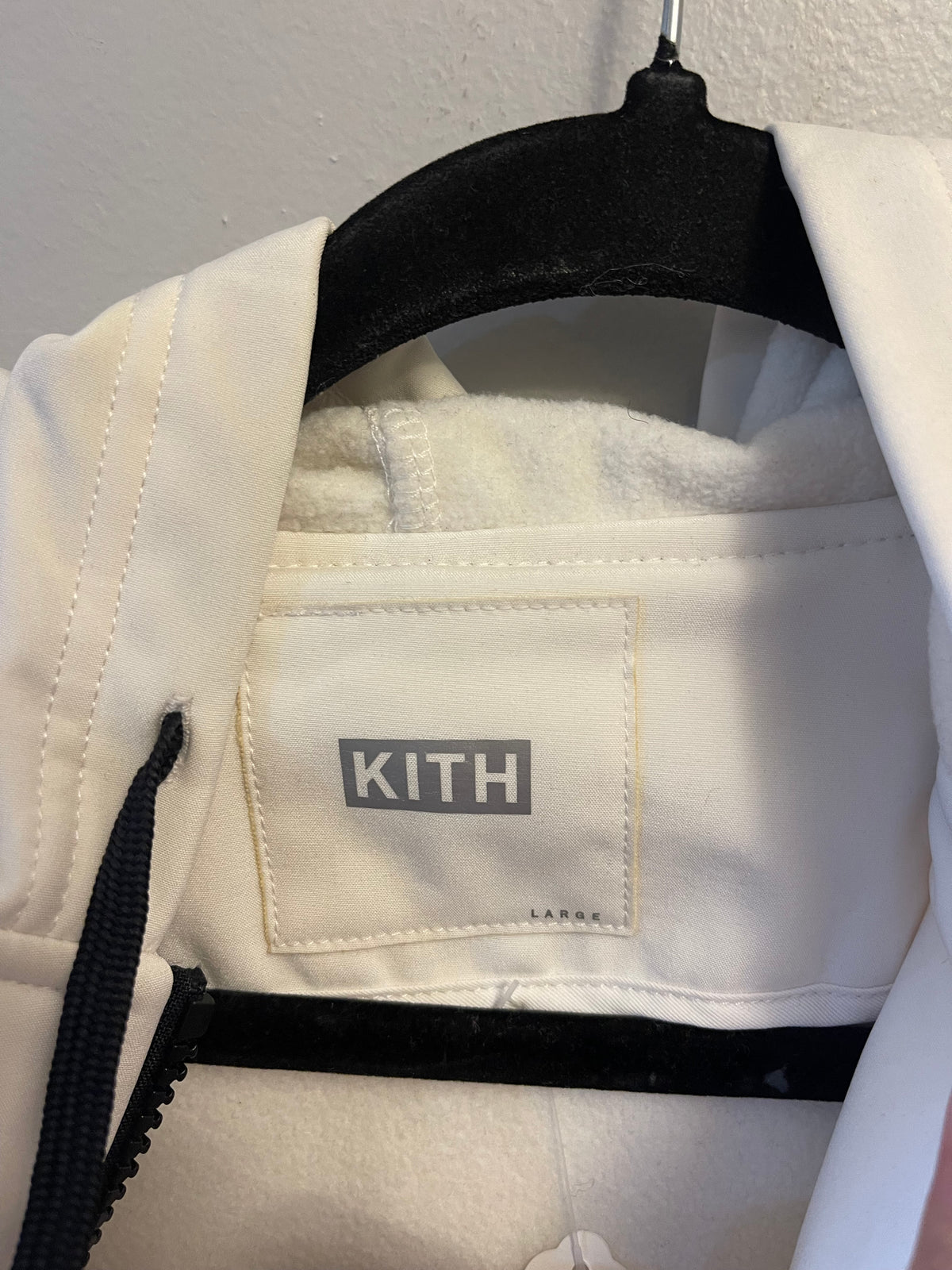 KITH White Windbreaker Jacket