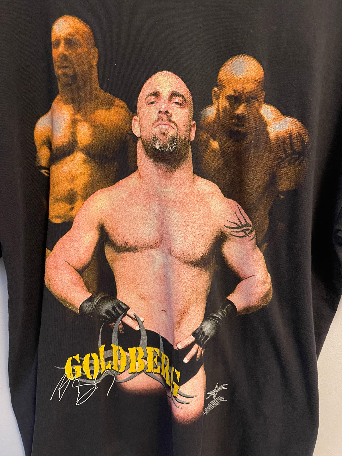 Vintage 1999 WCW Goldberg Wrestling T-shirt