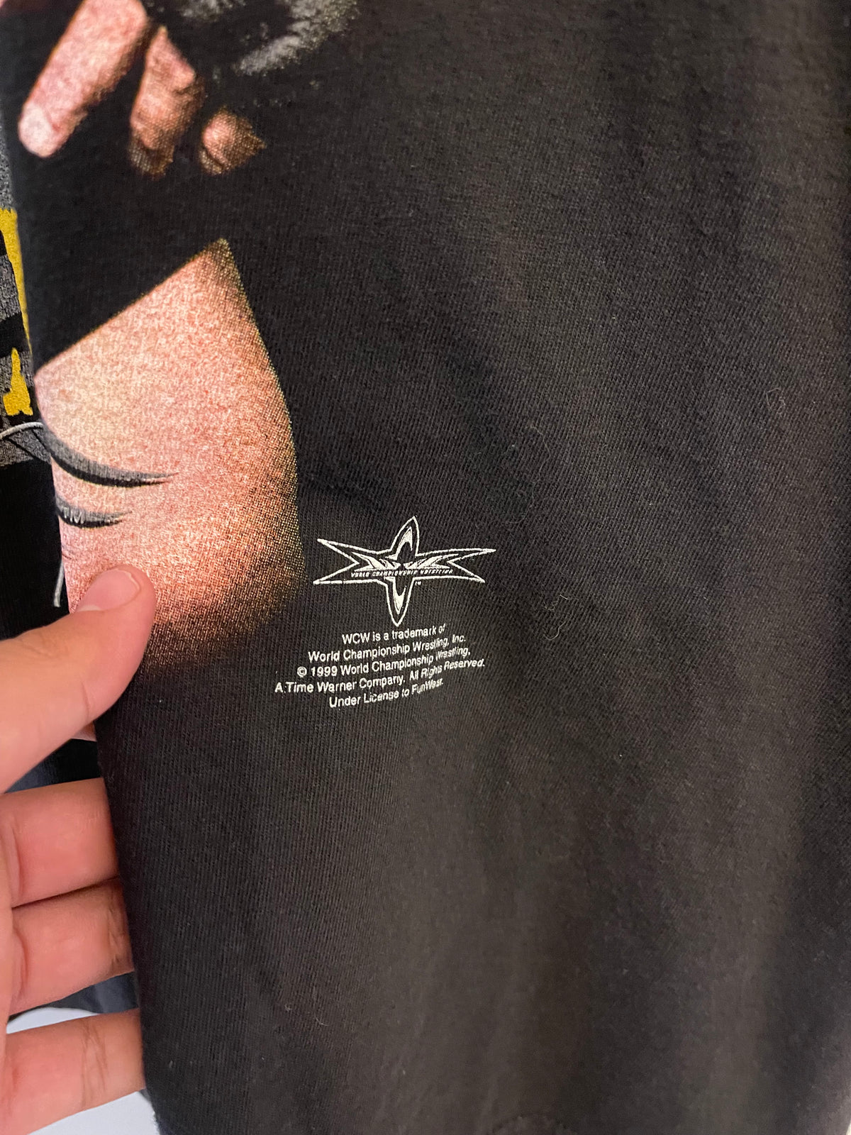 Vintage 1999 WCW Goldberg Wrestling T-shirt