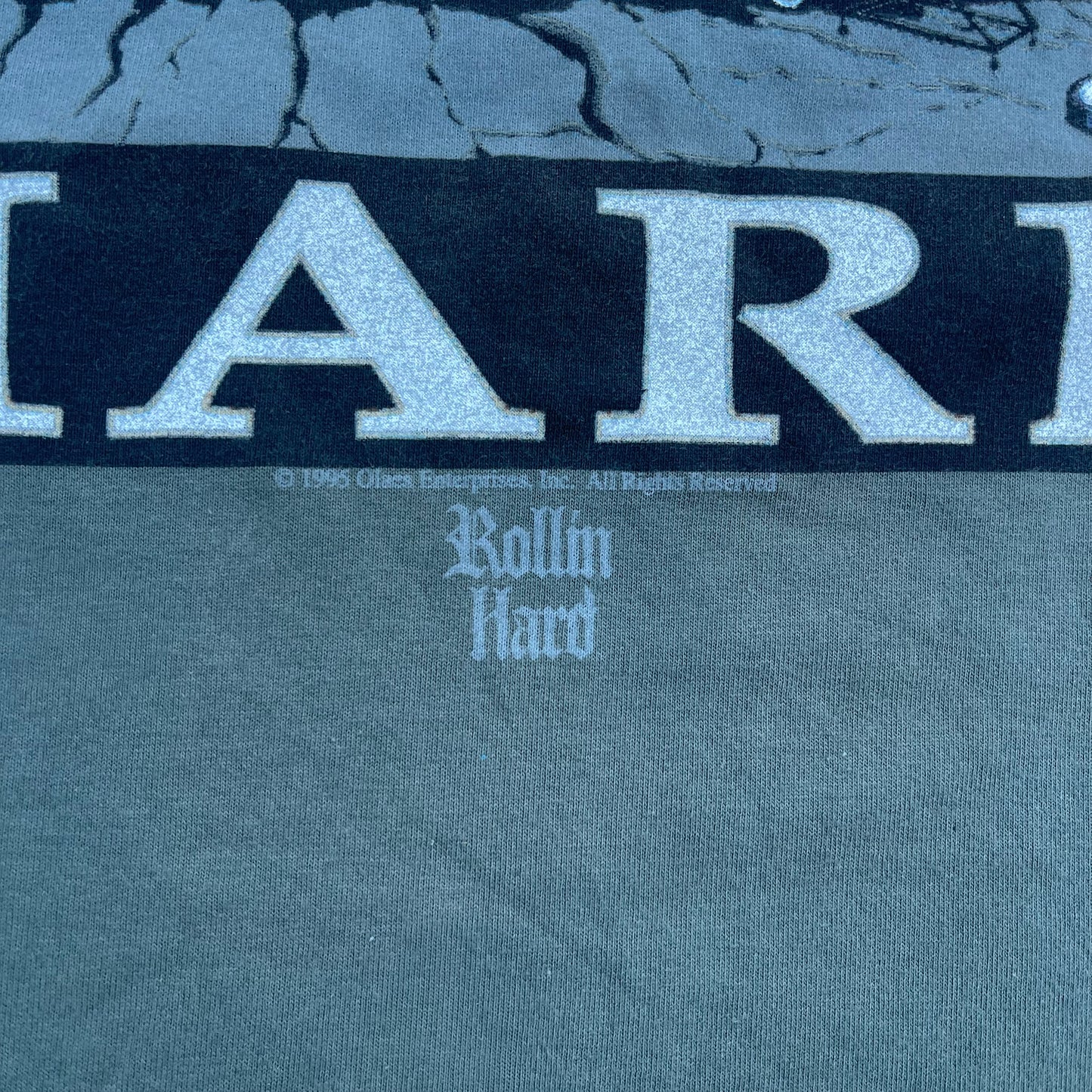 1995 Rollin Hard Hitting Hard Chicano T-shirt