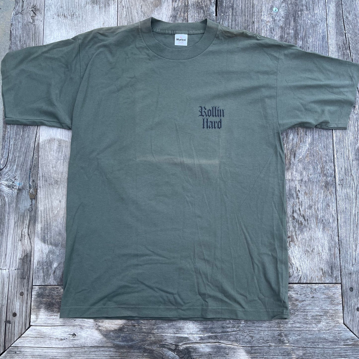 1995 Rollin Hard Hitting Hard Chicano T-shirt