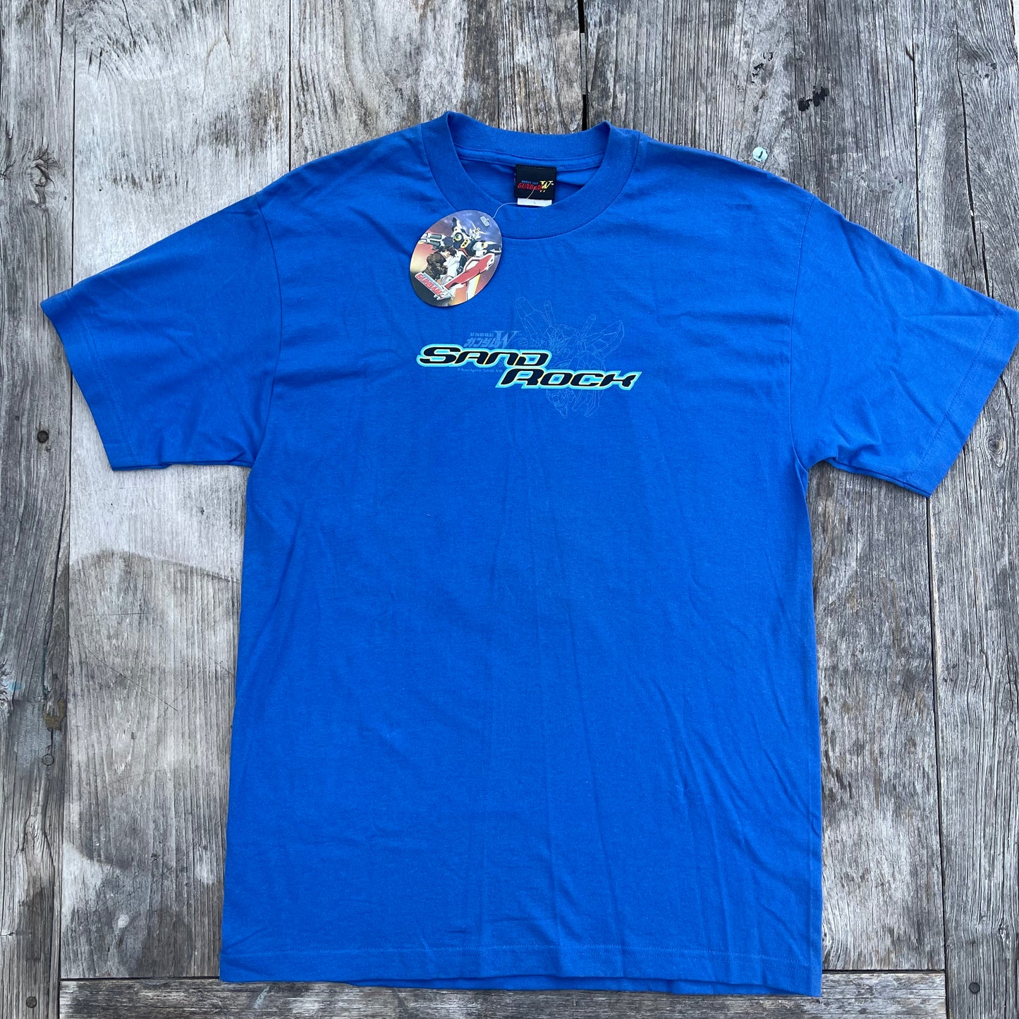 Vintage 1995 Mobile Suit Gundam Wing Sandrock Anime T-shirt
