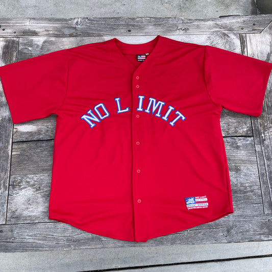 Vintage No Limit Soldier Gear Baseball Jersey
