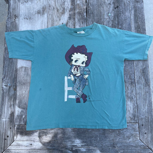 1994 Betty Boop Cowgirl T-shirt