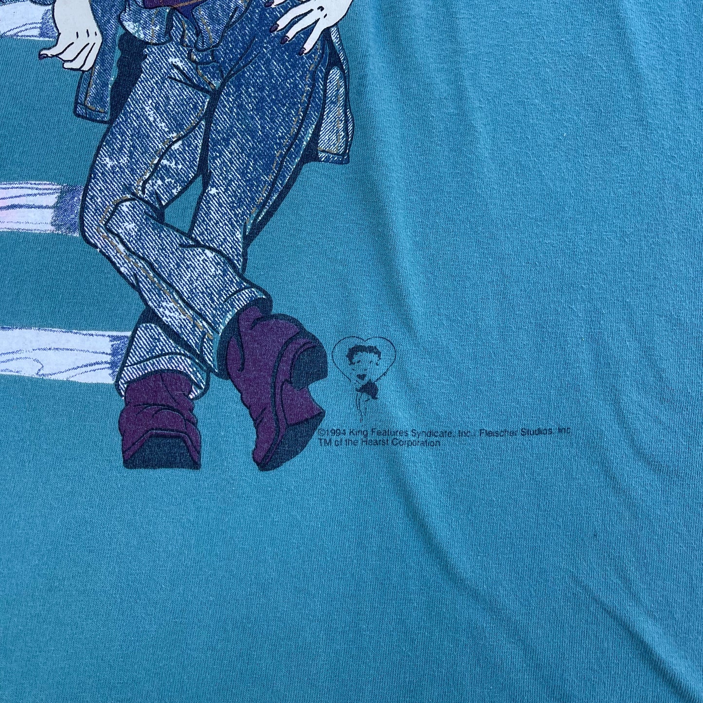 1994 Betty Boop Cowgirl T-shirt