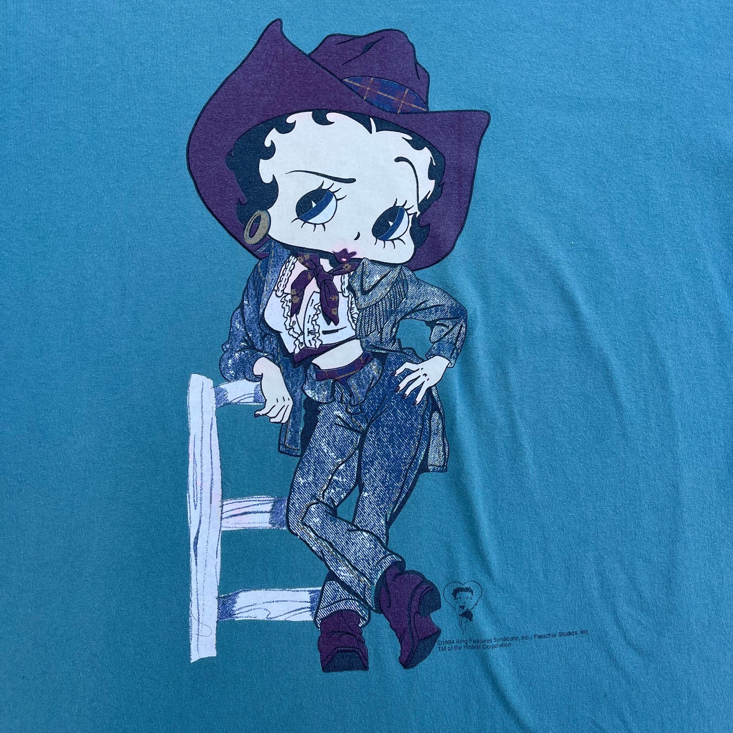 1994 Betty Boop Cowgirl T-shirt