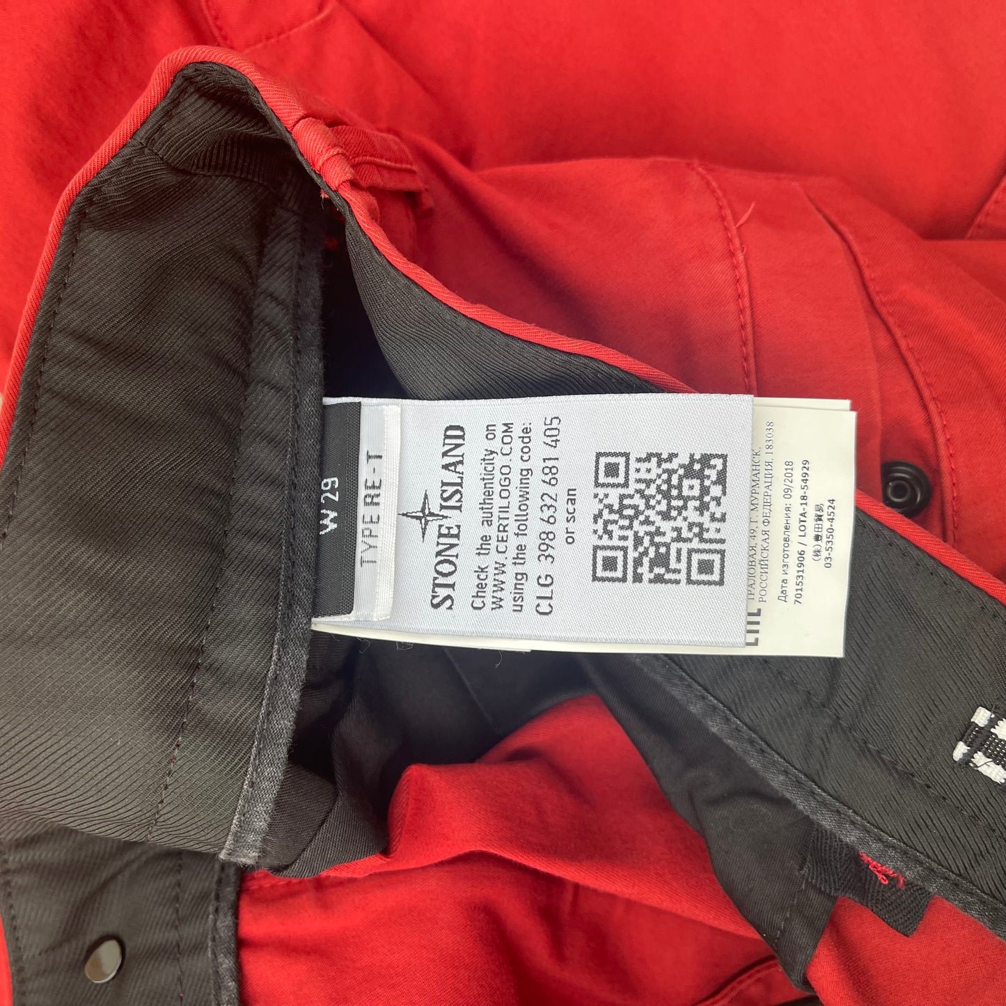Stone Island Tapered Cargo Pants