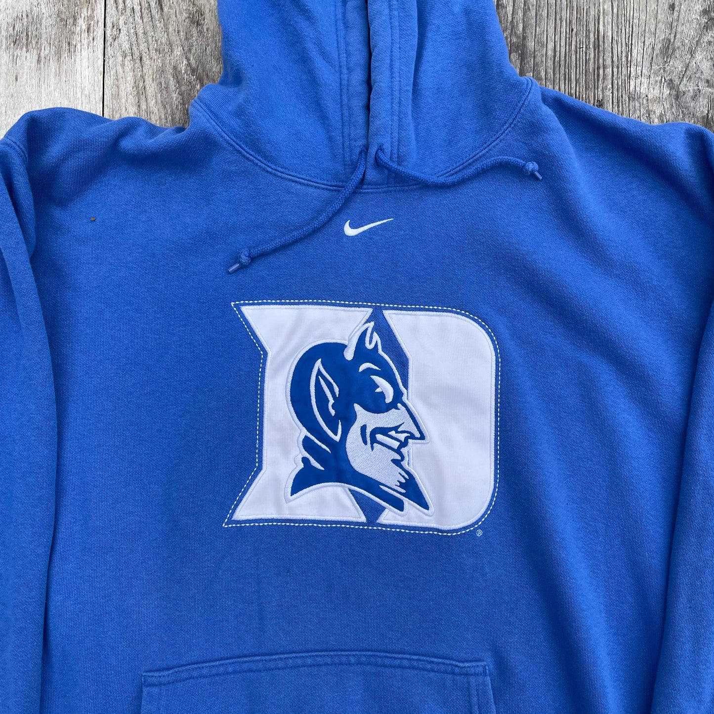 Early 2000s Nike Center Swoosh Team Duke University Hoodie