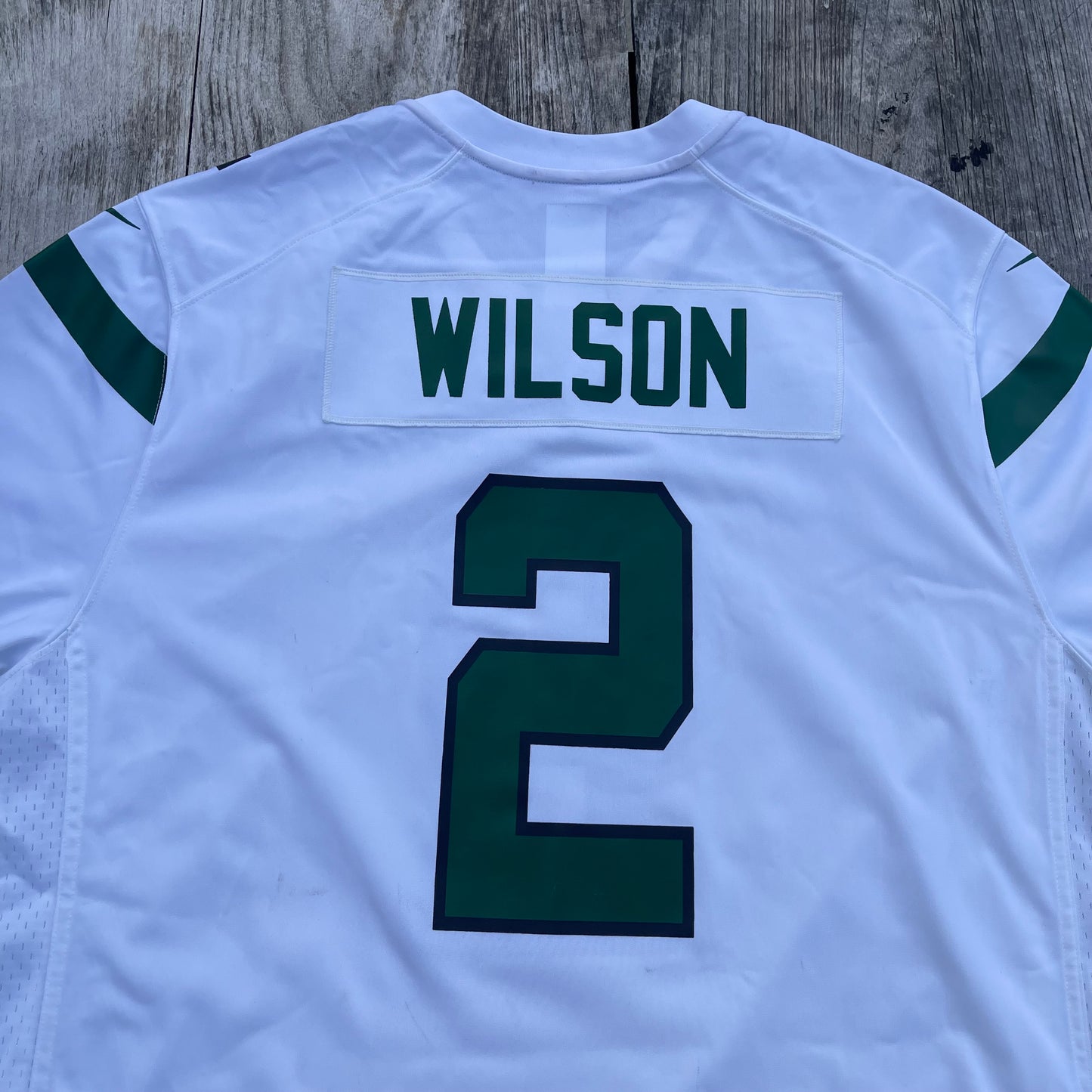 Nike On Field New York Jets Zach Wilson Football Jersey