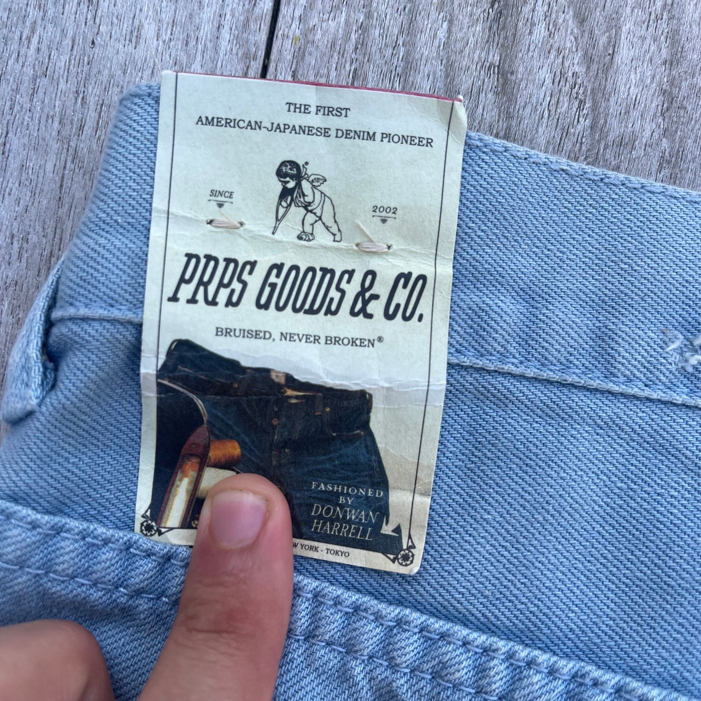 PRPS Japanese Denim Rambler Denim Shorts