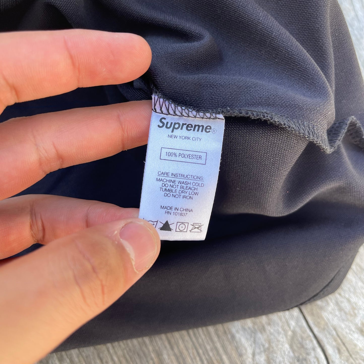 FW19 Supreme Rotten Baseball Jersey