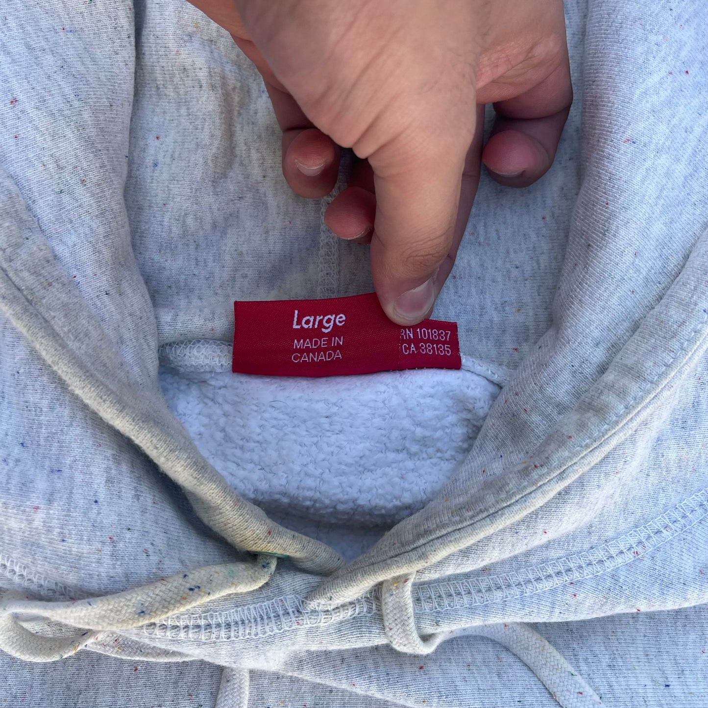 2020 Supreme Drop Shadow Hoodie
