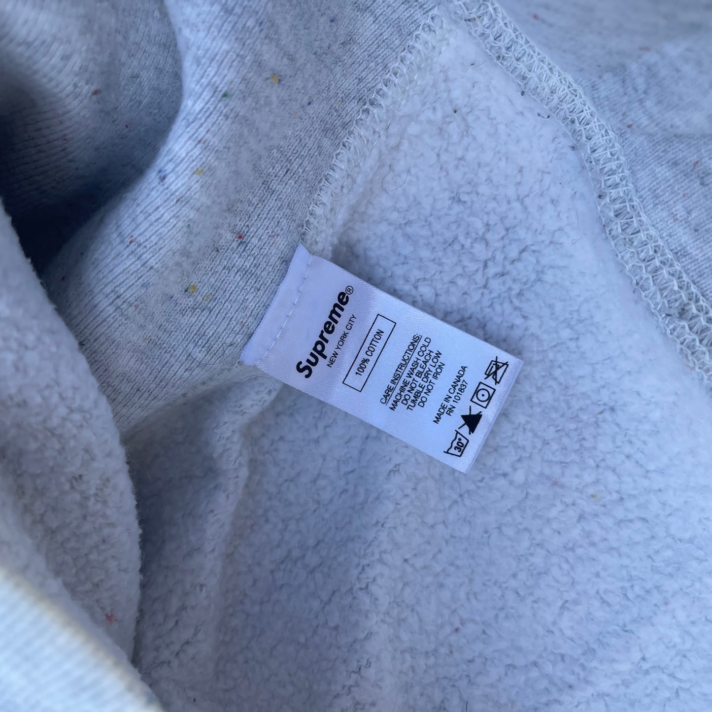 2020 Supreme Drop Shadow Hoodie