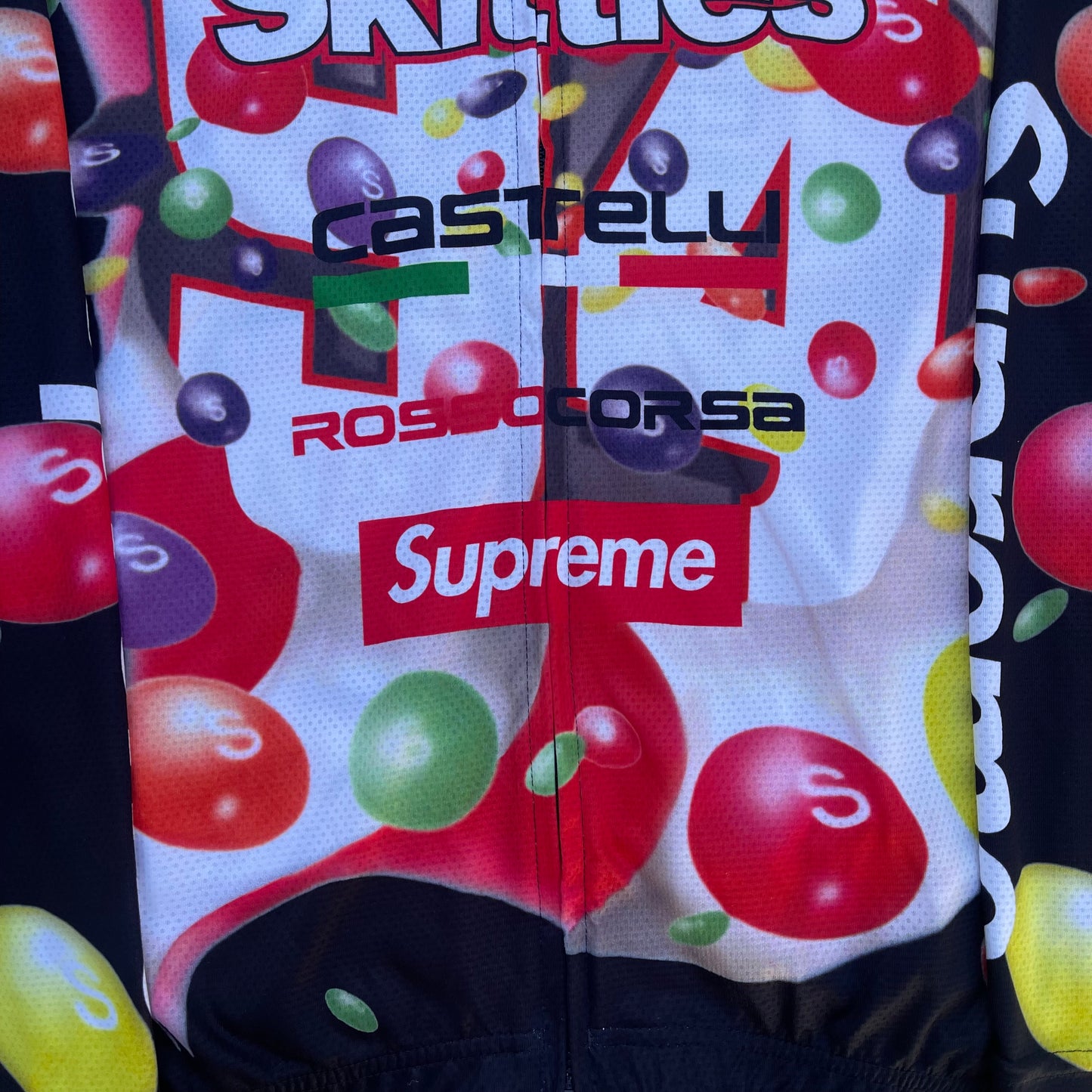 FW 2021 Supreme x Skittles x Castelli Cycling Jersey