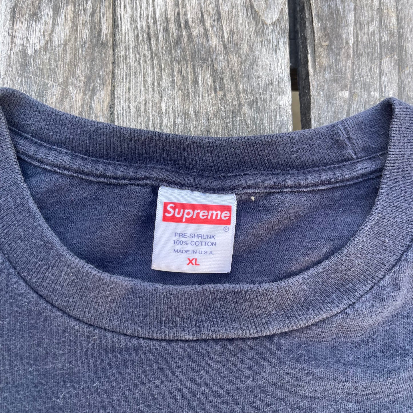 SS21 Supreme x KAWS Chalk Logo T-shirt