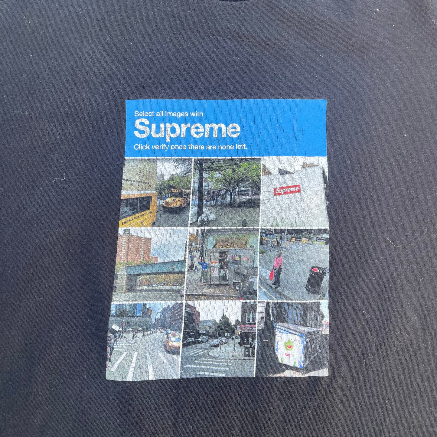 FW20 Supreme Verify T-shirt