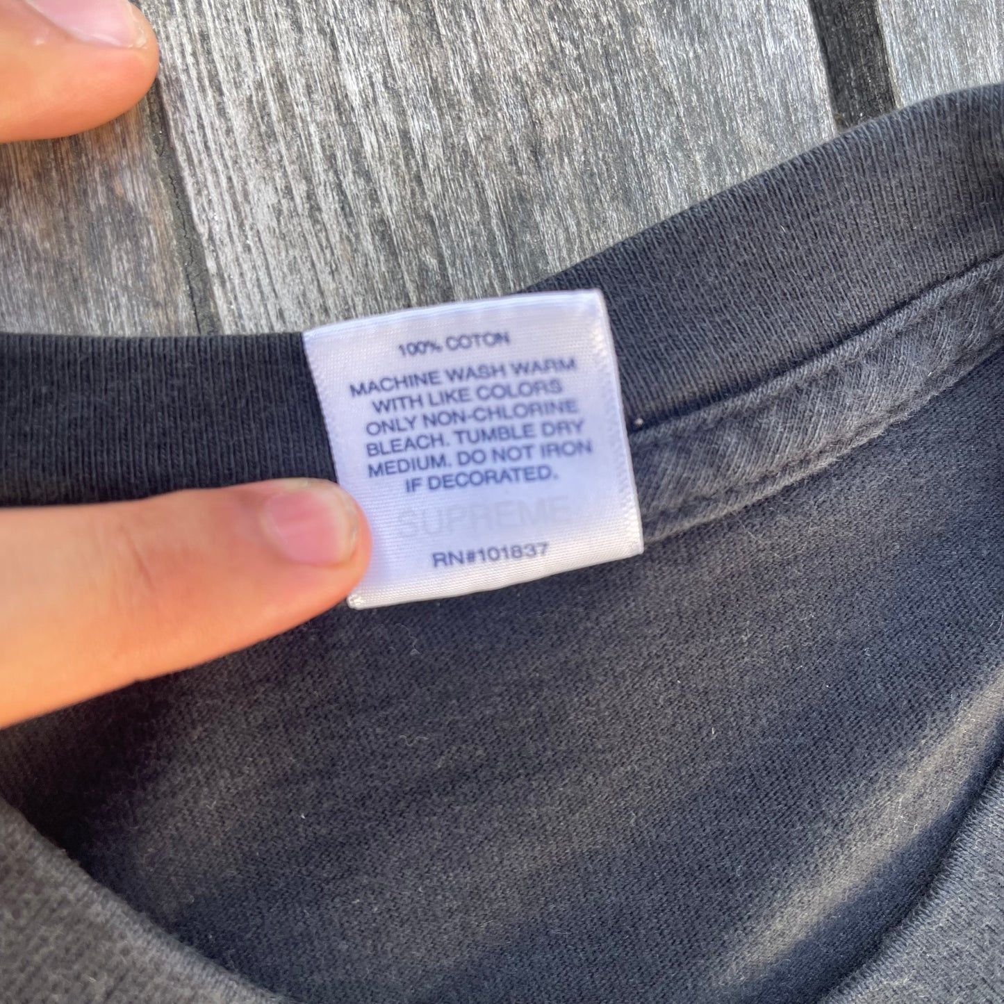 FW20 Supreme Verify T-shirt