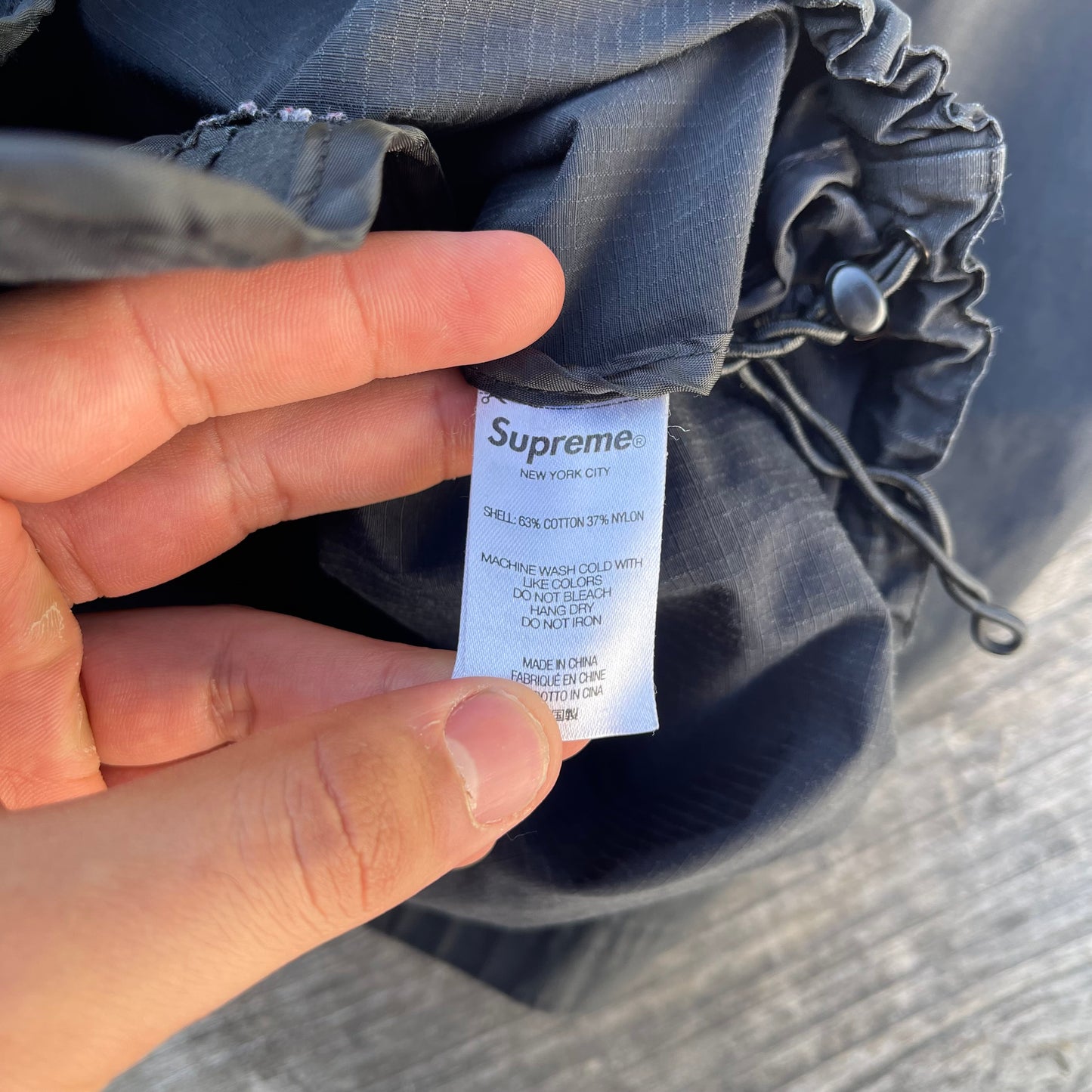SS22 Supreme Full Zip Facemask Windbreaker