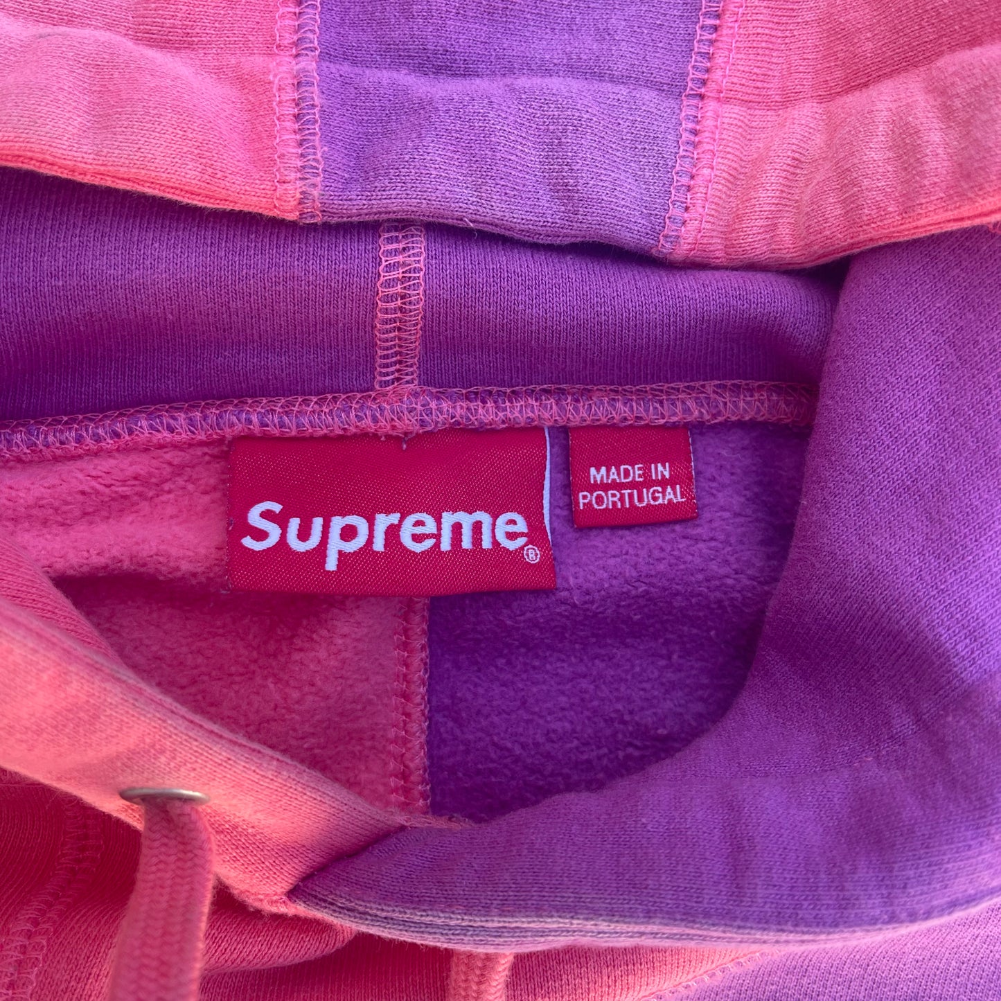 FW20 Supreme Patchwork Hoodie