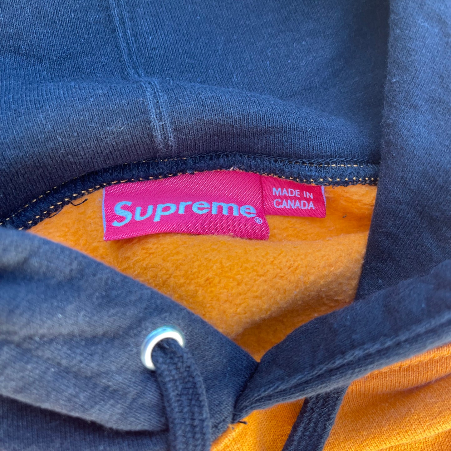 SS19 Supreme S Logo Colorblocked Hoodie