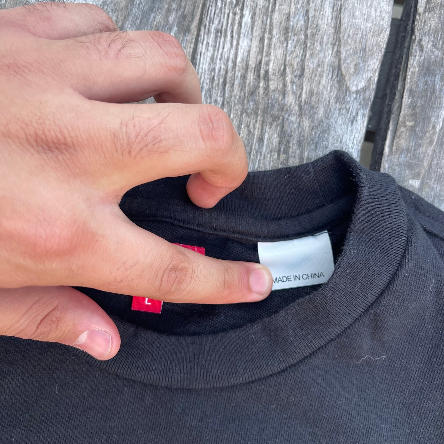 FW22 Supreme Contrast Applique T-shirt