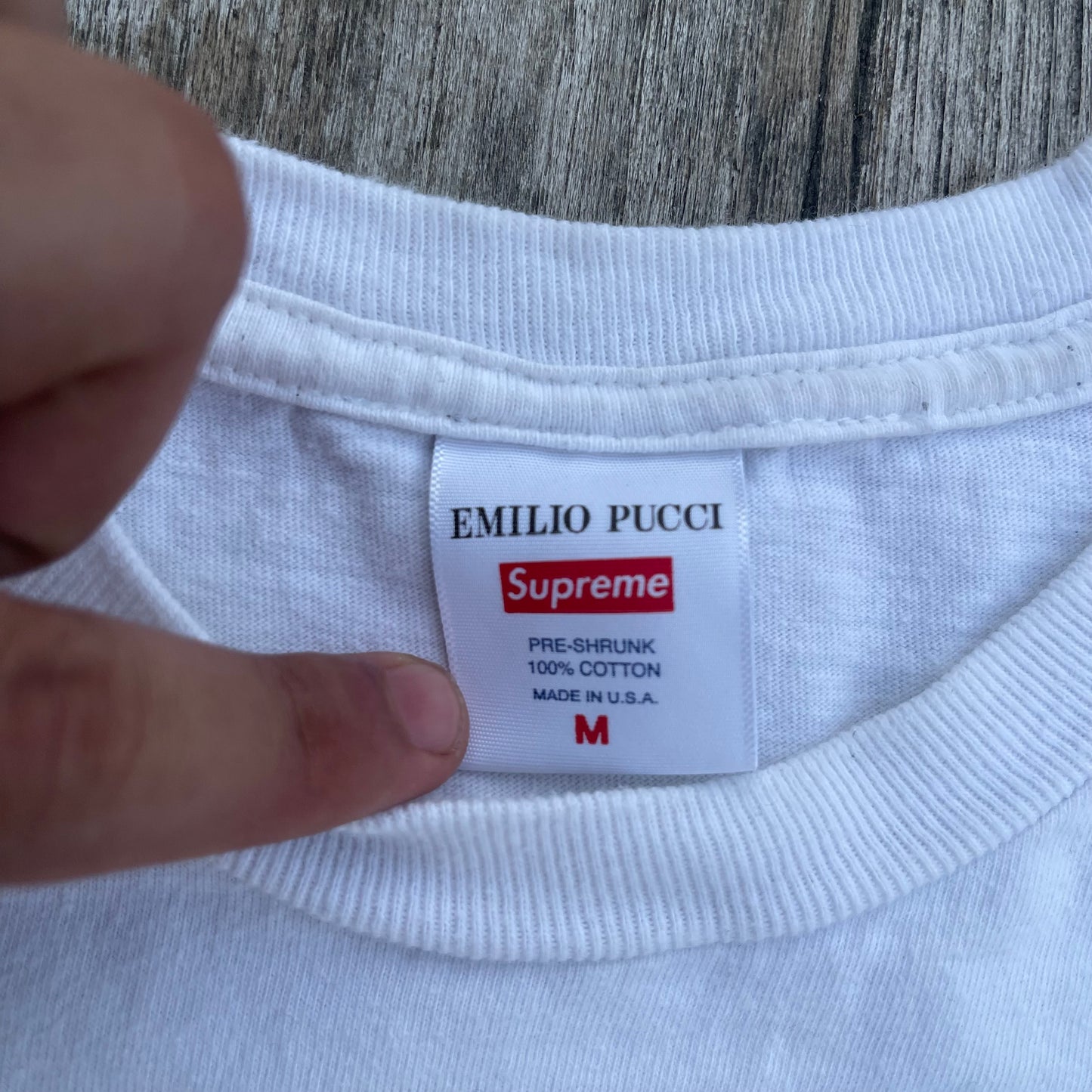 SS21 Supreme x Emilio Pucci T-shirt