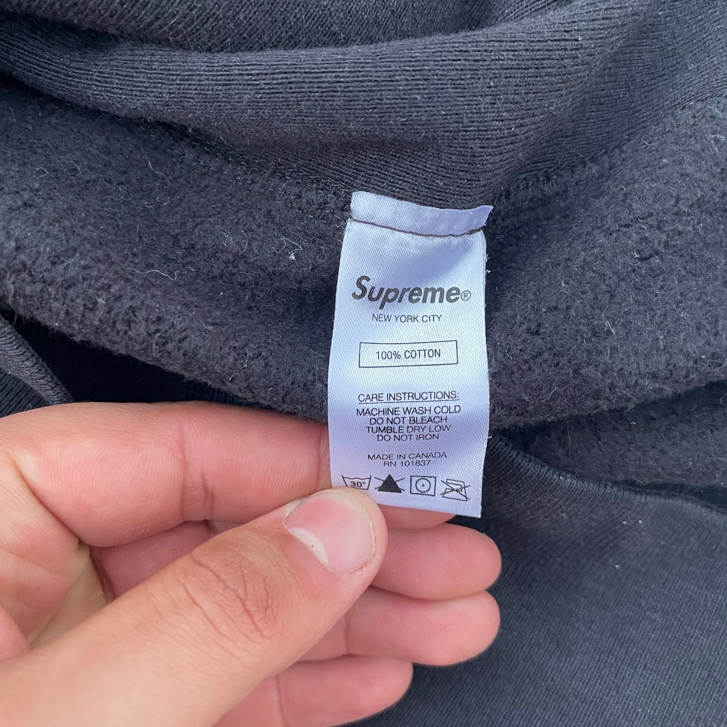 FW20 Supreme S Logo Hoodie