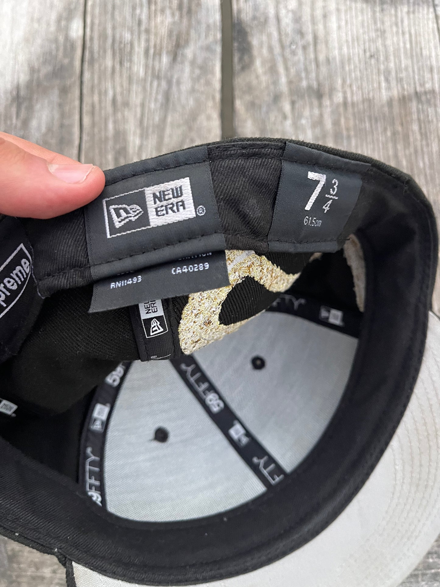 FW23 Supreme Jesus Piece S Logo Fitted Cap